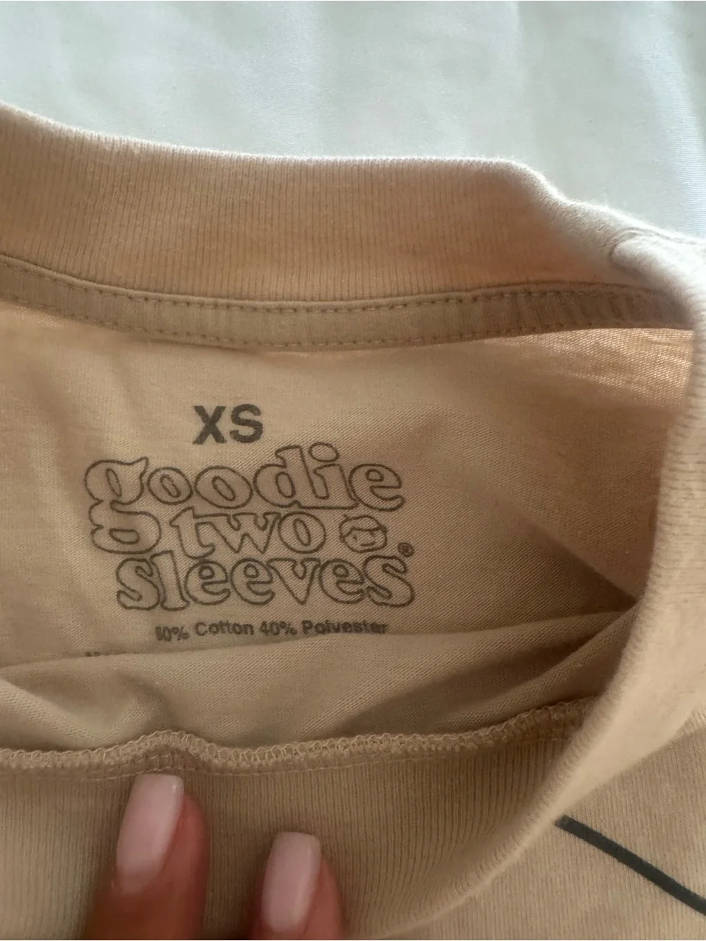 Kids Western Graphic Tee in Tan